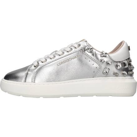Lorenzo Mari Silver Sneakers