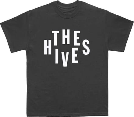 The Hives - Stacked Logo Heren T-shirt - M - Zwart