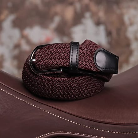 Harry's Horse - Riem Elastisch - Fudge / Bordeaux - 100cm