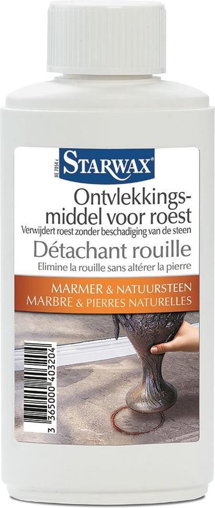 Ontvlekkingsmiddel voor roest op marmer - 250 ml