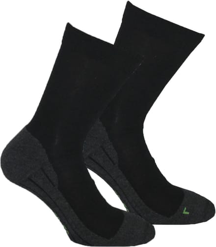 Boru Bamboo - Wandelsokken - Bamboe - Walking Experience XP - Unisex - 39-42 - Zwart - 2342