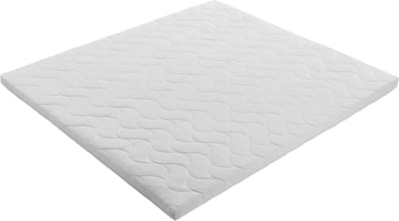 Topper 160x200 - 9cm dik - Nasa Traagschuim - Afritsbaar hoes - Ergoline