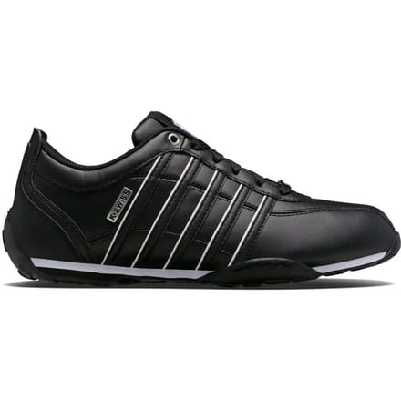 K-Swiss Arvee 1.5 Leather - Heren Sneakers Schoenen Leer Zwart 02453-091-M , Maat: EU 40 UK 6.5