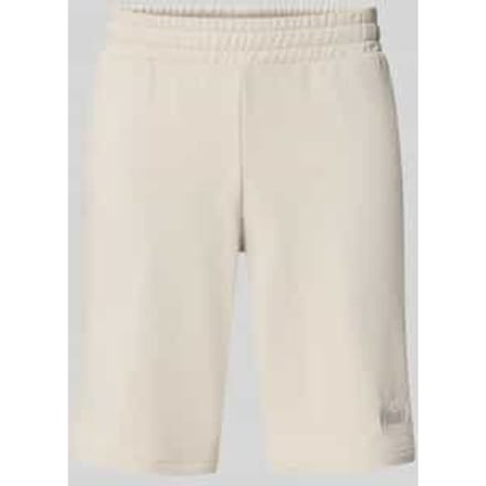 short met logo en elastische band