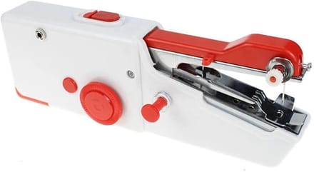 Draagbare Naaimachine - Mini Naaimachine - Snel Herstel - Compact Ontwerp - 9x5x22cm - Rood