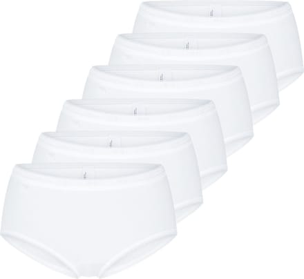sloggi Dames midi slip 6 pack Basic+