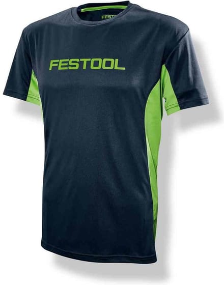 Festool 204005 Functioneel overhemd Maat: XL Donkerblauw, Groen