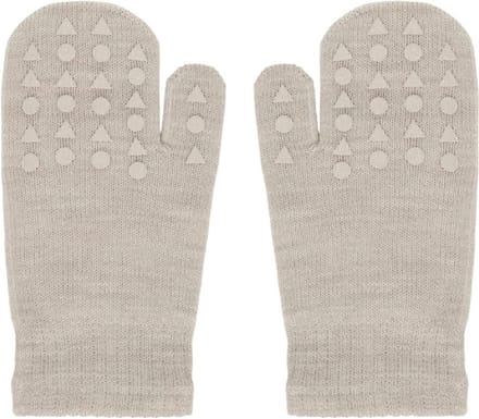 GoBabyGo Merino Wollen Grip Wanten Sand 0-3 Jaar