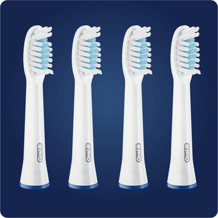 Oral-B Pulsonic SR32-4 - Opzetborstels - 4 stuks - Wit