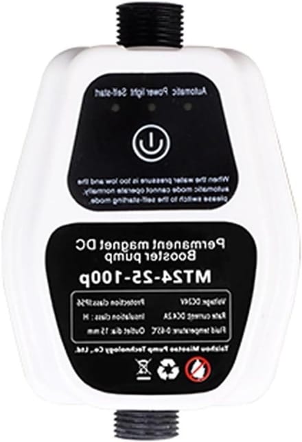 Overdrukpomp - Boosterpomp waterdruk - Verhogen waterdruk - Automatische regeling - 100 W - Wit