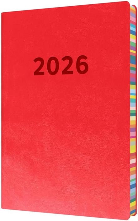 A5 Dagplanner 2026 Dag-per-Pagina Kalender met Afsprakenblokken - Soft Cover