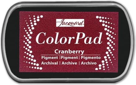 Jacquard ColorPad stempelkussen Cranberry
