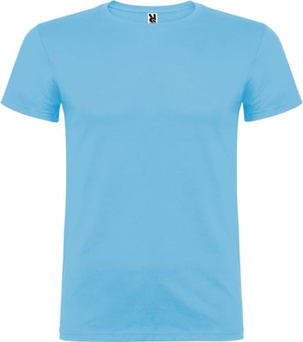 Hemels Blauw 5 pack t-shirts Roly Beagle maat S