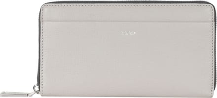 JOOP! Leren Portemonnee Lantea Blocking Yura Purse Lightgrey Lichtgrijs