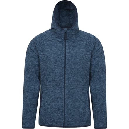 Mountain Warehouse Heren Snowdon II Full Zip Hoodie (Blauw)