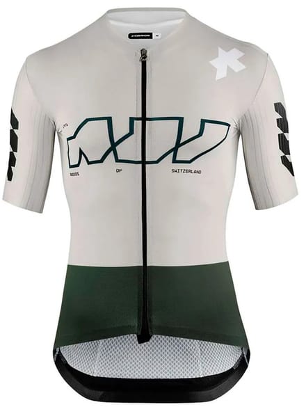 Assos Equipe Rs Something To Sat Korte Mouw Wielertrui Grijs XS Man