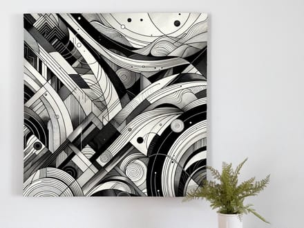 Kunstprint | Wanddecoratie | Dibond | 50 × 50 cm
