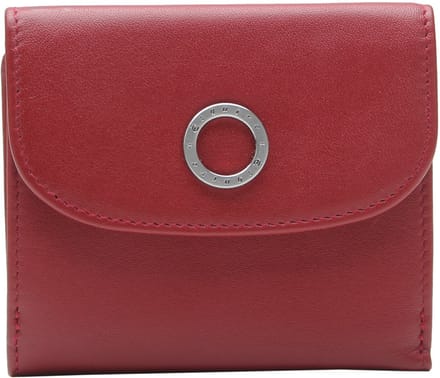 Esquire Leren portemonnee Athena Little Wallet Red donkerrood