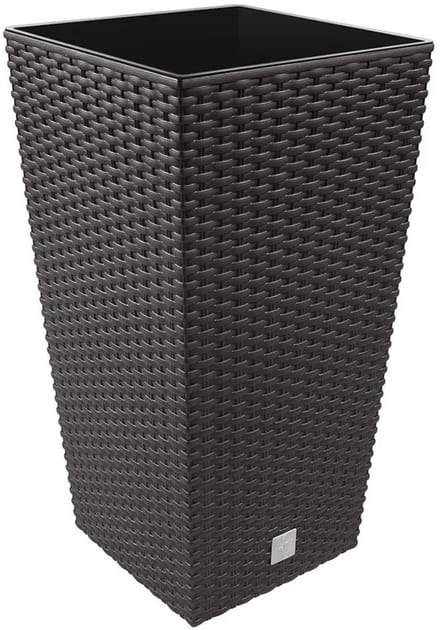 Prosperplast 8.7l Rato 25x25x22.4 Cm Bloempot Zilver