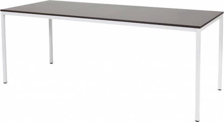 Bureautafel - Domino Basic 200x80 logan - wit frame