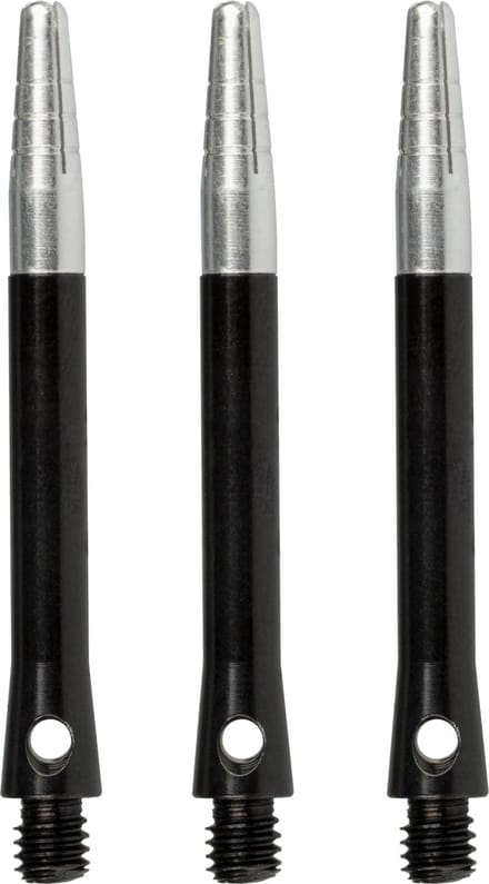 Faver Aluminium Dart Shafts - Roterende Top - 3 stuks - lengte 5,5 cm
