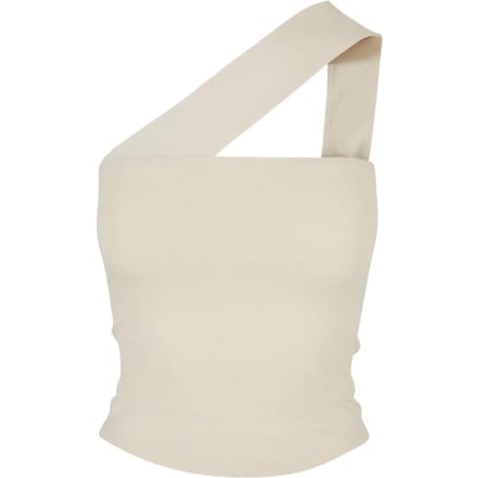 Urban Classics - One Strap Mouwloze top - M - Ivoorkleurig