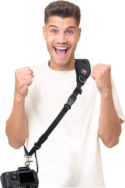 Garpex® Verstelbare Camera Strap - Schouderriem voor Digitale en Spiegelreflex Camera - Camera Schouderband - Comfortabel en Duurzaam