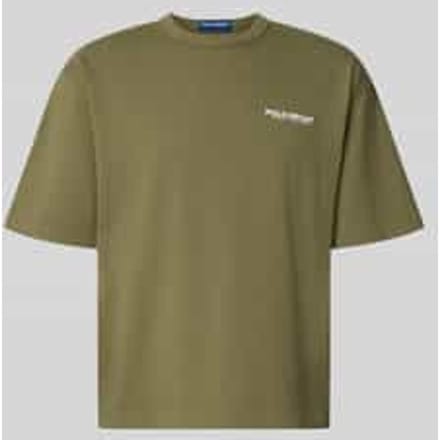 Regular fit t-shirt van puur katoen model '10/1'