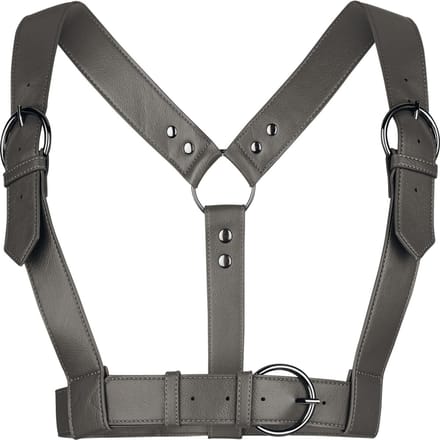 KIHILIST by KILLSTAR - Gothic Harness - Desolate Spirit Harness (Grey) - voor Vrouwen - grijs