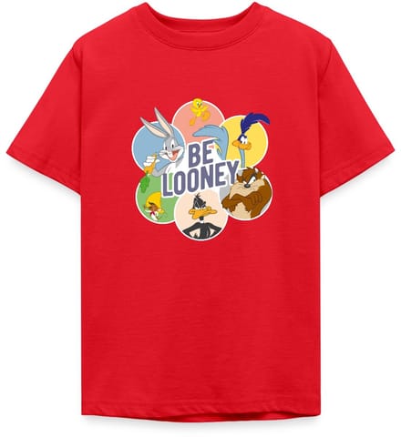 Looney Tunes Kaarakters Be Looney T-Shirt Tiener