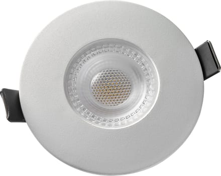 McShine LED Inbouwspot IP65 - Badkamerspot - Spatwaterdicht - 4,9W - 3000K – Ø88mm - Wit