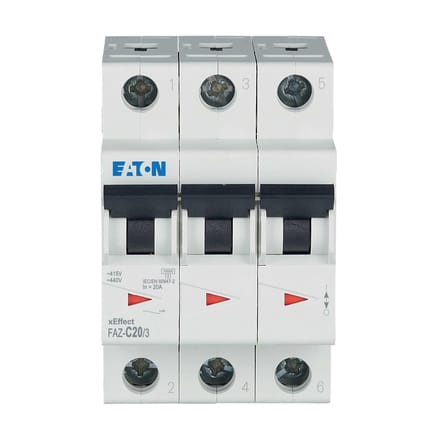 Eaton 278874 FAZ-C20/3 Zekeringautomaat 20 A 400 V/AC