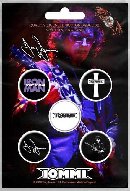 Tony Iommi - button 5-pack