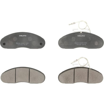 Remblokset DELPHI LP1105, voor