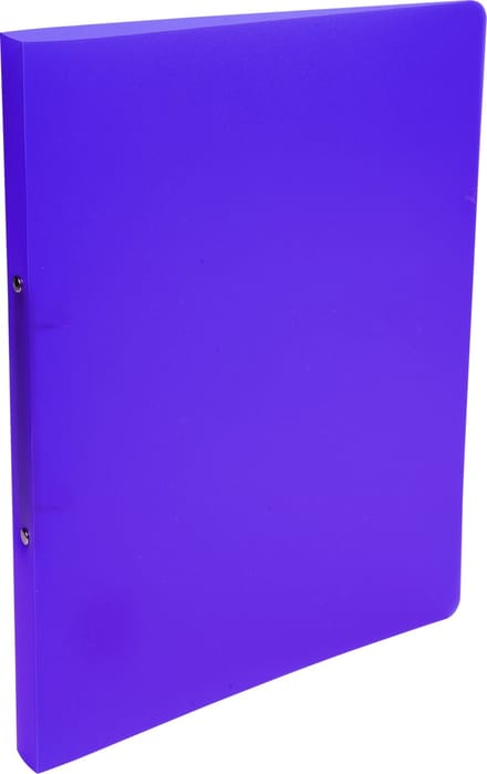 Exacompta 25x Chromaline Ringband PP met 2 ringen van 15mm - A4 - Purper - 54166E