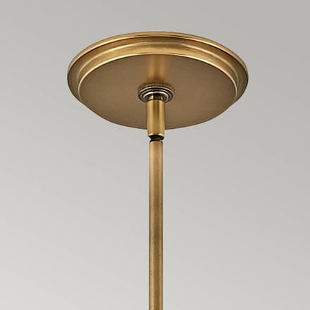 Hinkley LED Hanglamp Echelon | 4X E14 Max 40W | Dimbaar | Heritage Brass