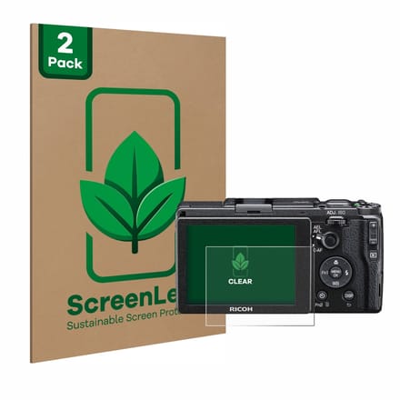 2 Stuks Screenprotector voor Ricoh GR II 2015 - Hoogwaardige Beschermfolie transparant
