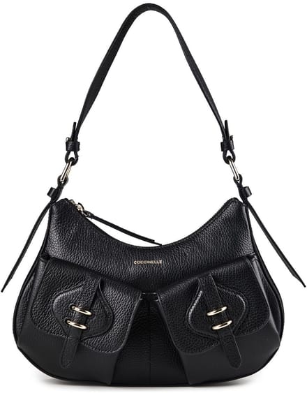 Coccinelle Mavery Pocket - Schoudertas 29 cm (noir)