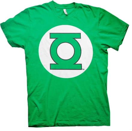 DC Comics Green Lantern Heren Tshirt -S- Logo Groen