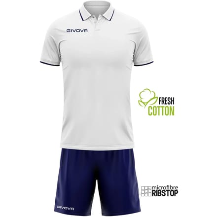 Kinderpolo en -short Givova Street