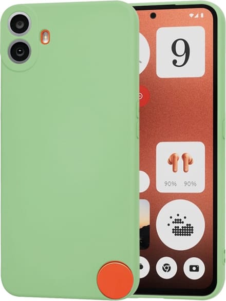 Hoesje geschikt voor Nothing CMF Phone 1 - Techsuit Soft Flex Silicone Back Cover - Mint Green