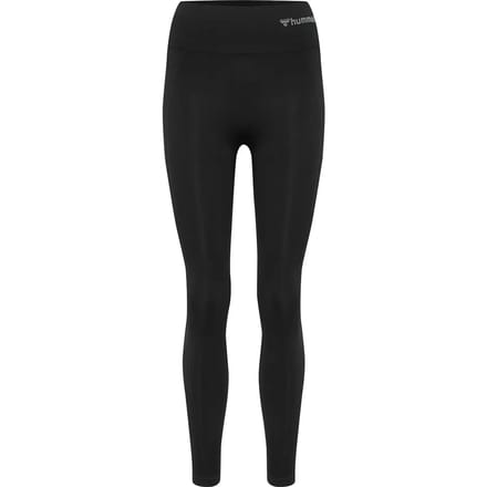Hummel Damen Leggings Elastische Taille Comfortabele Pasvorm Effen Sport