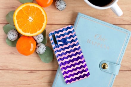 Honor 20 Lite TPU bumper Waves Roze