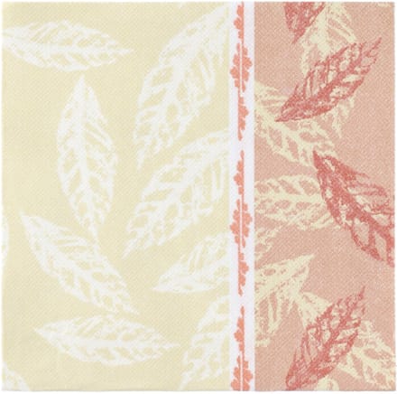 50 Servetten ROYAL Collection 1/4 vouw 40 cm x 40 cm rood Autumn