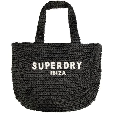 Superdry Crochet City Stoffentas Beige