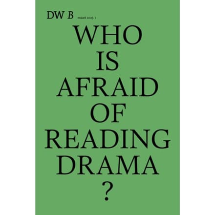 Who Is Afraid Of Reading Drama? - DW B