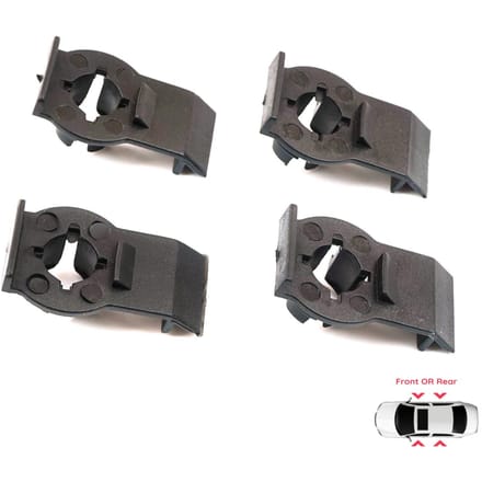 BCF784 4 Pièces Clips de Fixation de Fenêtre 51338218383 pour BMW Série 3 E46 1997-2006