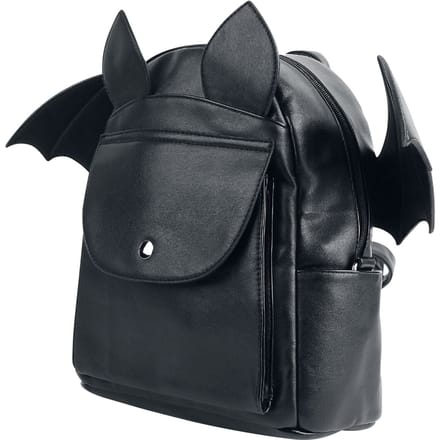 Banned - Gothic Mini rugzak - Vleermuis - voor Vrouwen - zwart