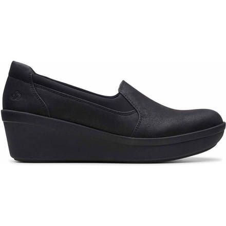 Clarks Step Rose Moon Damesschoenen Zwart