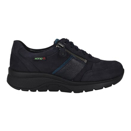 Mephisto Sano Izae - dames rollende wandelsneaker - Blauw - maat 36 (EU) 3.5 (UK)